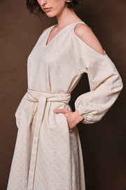 CUT OUT Kaftan- WHITE