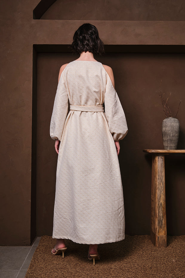 CUT OUT Kaftan- WHITE