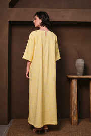 OLIVIA Kaftan- YELLOW