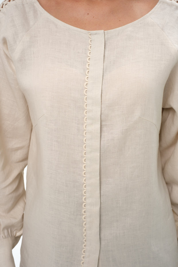 ALICIA SHIRT- OFF WHITE