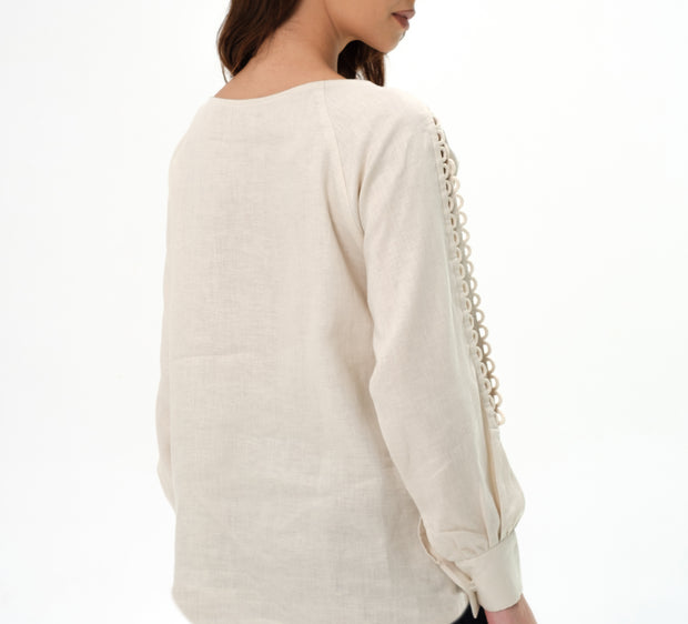 ALICIA SHIRT- OFF WHITE