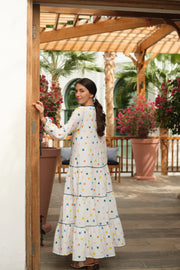 The Colorful Hearts Kaftan