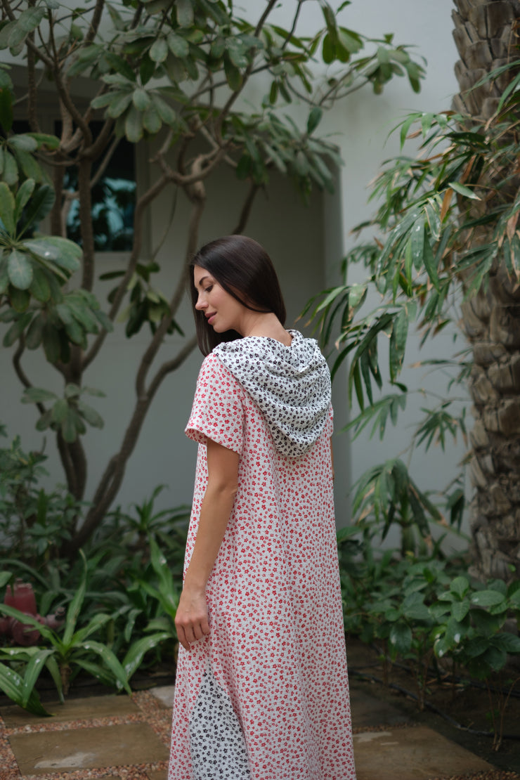The Flower Hoodie Kaftan
