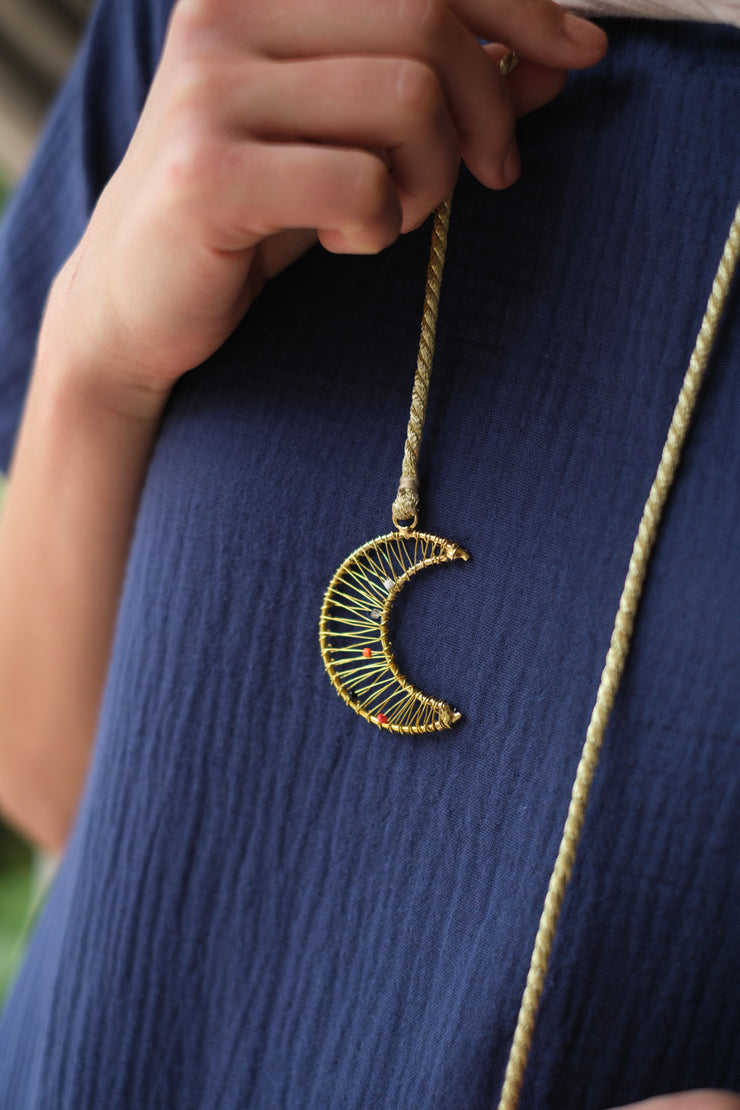 The Moon Hoodie Kaftan