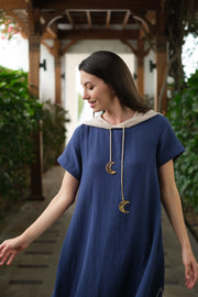 The Moon Hoodie Kaftan