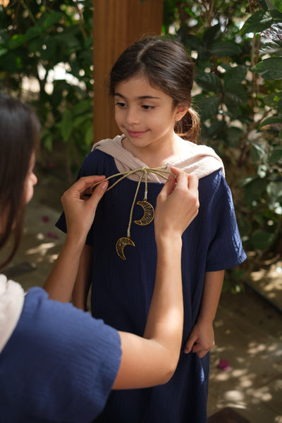The Moon Hoodie Kaftan (KIDS)