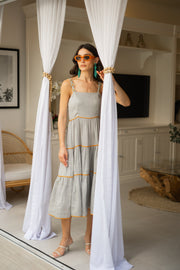 EMMA DRESS- GREY