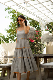 EMMA DRESS- GREY