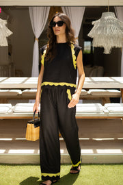 JULIE TOP- BLACK
