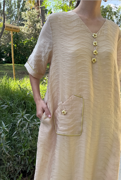 FAYA Kaftan- Beige