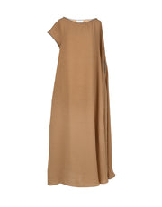 Off Shoulder Kaftan - Brown