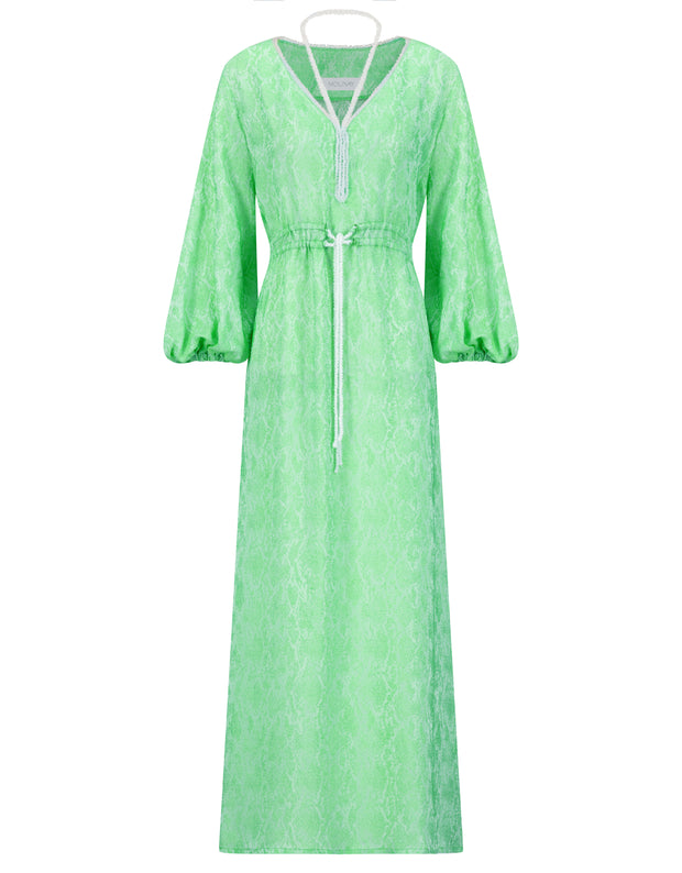 PEARLY Kaftan- Green