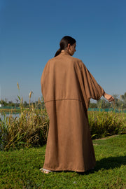 Camel Abaya with Bronze