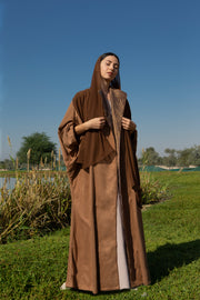 Camel Abaya with Bronze