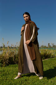 Olive green Abaya