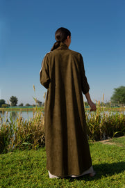 Olive green Abaya