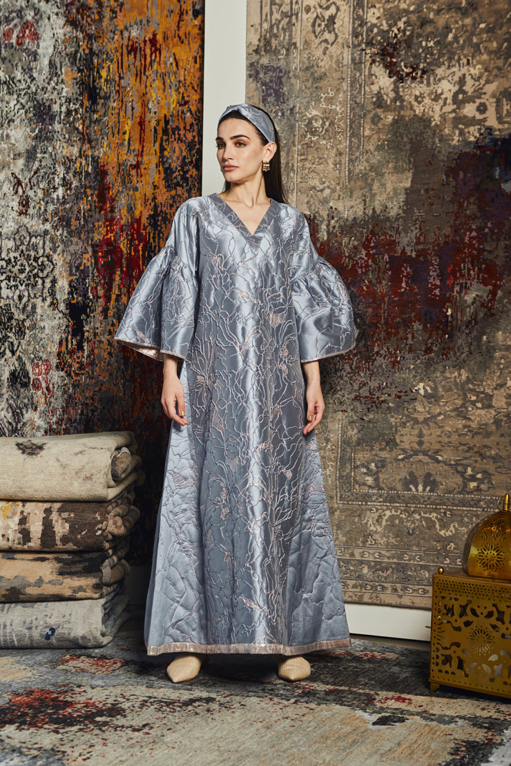 RUFFLY Kaftan- Blue