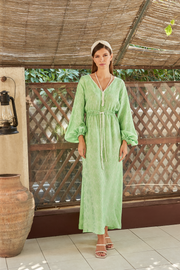 PEARLY Kaftan- Green