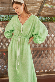 PEARLY Kaftan- Green