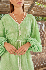 PEARLY Kaftan- Green